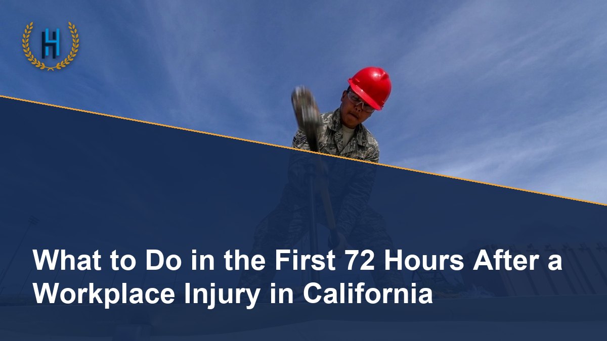 Construction worker wearing a hard hat at a work site