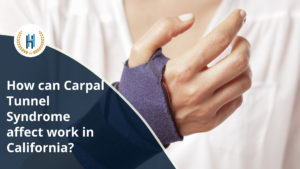 How do Carpal Tunnel Syndrome symptoms affect work performance?