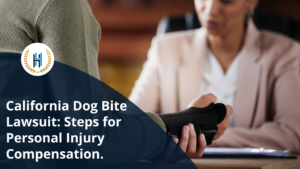 Steps to file dog bite lawsuit for a personal injury dog bite in California.