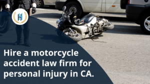 When to hire a motorcycle accident law firm for a personal injury accident?