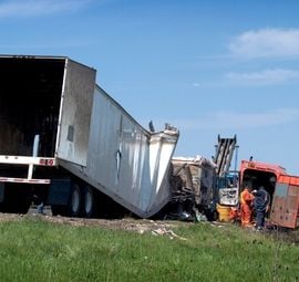 Truck accident